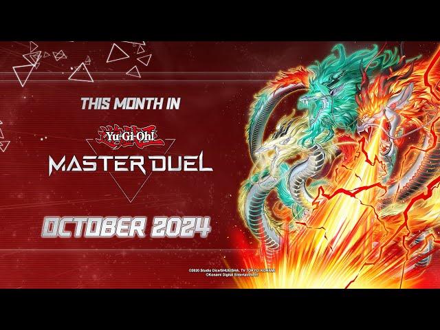 Livestream | This Month in Yu-Gi-Oh! MASTER DUEL - October 2024