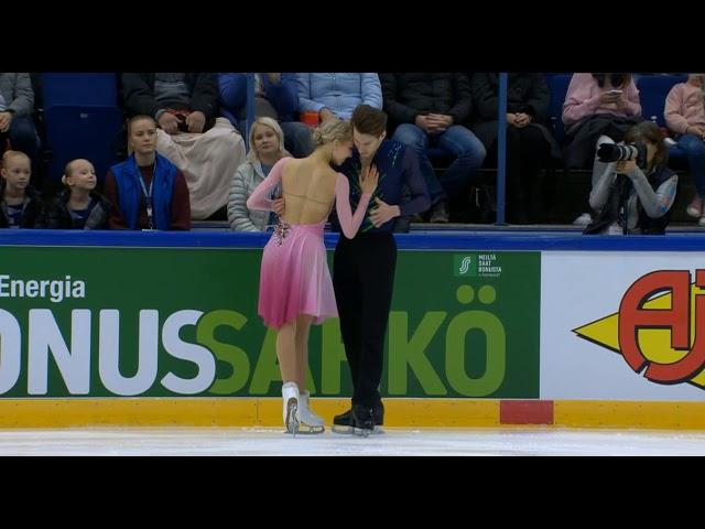 Finlandia Trophy 2018 Juulia TURKKILA / Matthias VERSLUIS FD