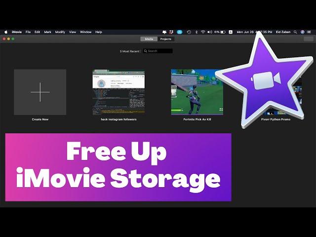 How to Delete iMovie Storage and Free Up Disk Space on Your Mac