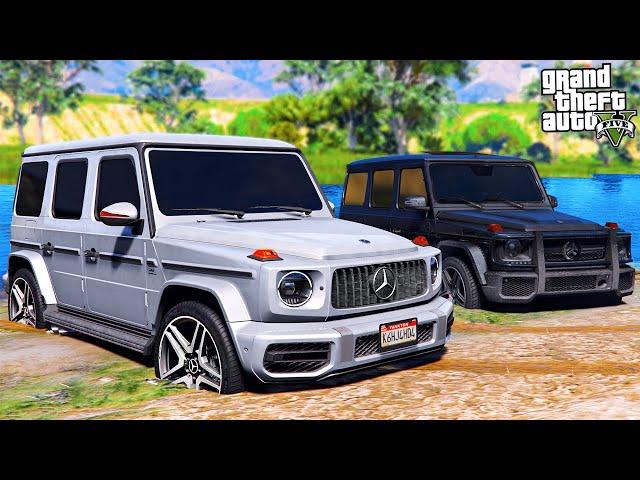 РЕАЛЬНАЯ ЖИЗНЬ В GTA 5 - ПРОВЕРКА СТАРОГО MERCEDES G63 AMG И НОВОГО НА ПРОХОДИМОСТЬ! ВОТЕР