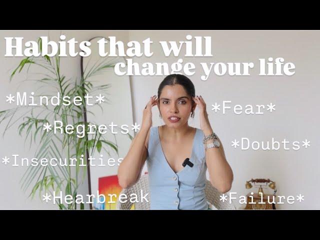 Habits that will transform your life | 3 steps to develop confidence in yourself | Glowing up 