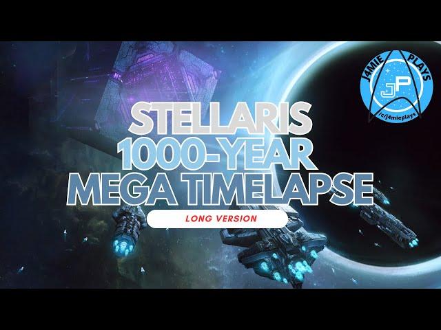 Stellaris 3.14.2 -  1000-Year Timelapse | Long version