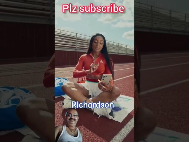 Richardson the Boss runner #trackandfield #track #olympicgames #olympics #athlete #champions