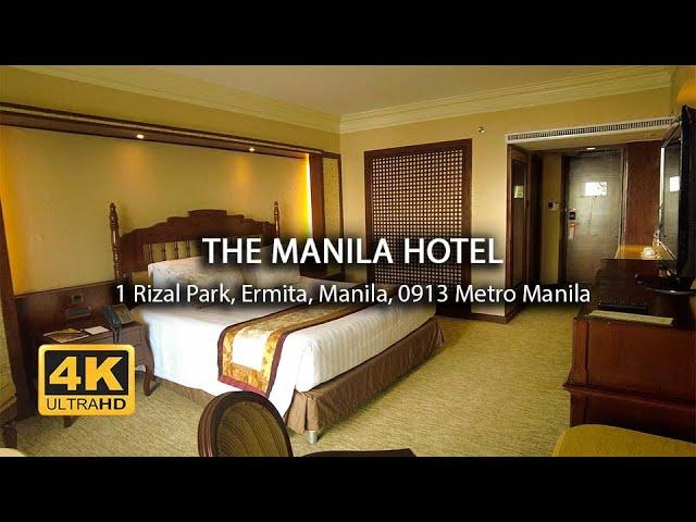 [4K] LUXURIOUS AND CENTURY-OLD - The Manila Hotel | Walking Tour | Island Times