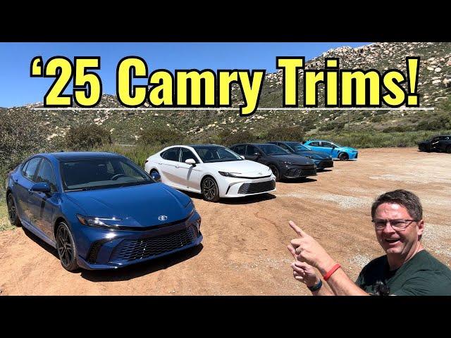 Compare All 2025 Toyota Camry Trim Levels: Who Win's This Battle?