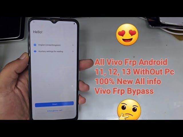 Vivo Y21 Frp Bypass Android 12 & 11 WithOut Pc New 100% / All Vivo Frp Bypass Android 11,12,13 No Pc