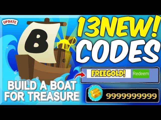 ️Today!! Code️ NEW BUILD A BOAT FOR TREASURE CODES OCTOBER 2024