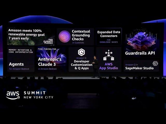 AWS Summit New York City 2024 – Keynote with Matt Wood