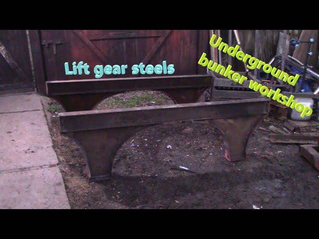 Underground bunker workshop Lift gear steels