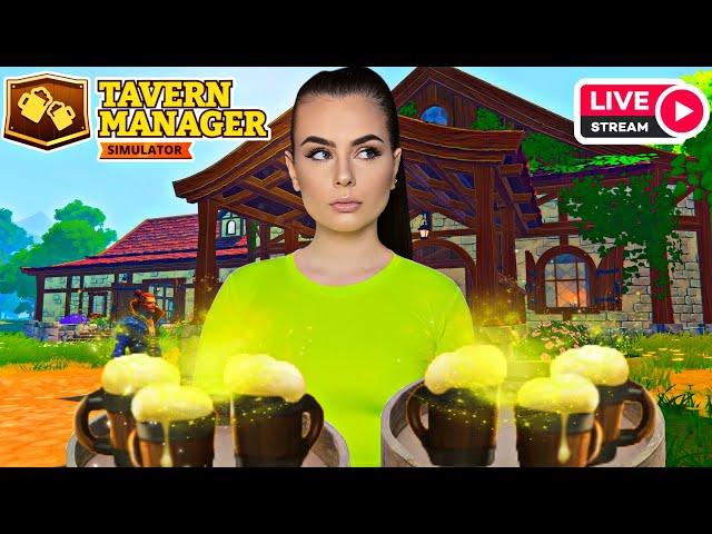 ОТКРЫВАЮ ТАВЕРНУ  Tavern Manager Simulator #1 // СТРИМ #3