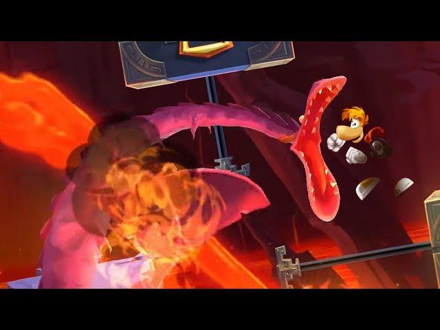 РЕЙМАН ПРОТИВ ДРАКОНОВ! ДРАКОН НЕ УЙДЁТ! RAYMAN LEGENDS #20