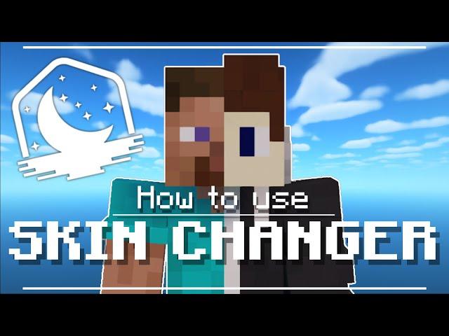 How to use SKIN CHANGER in Lunar Client!!! *2024*