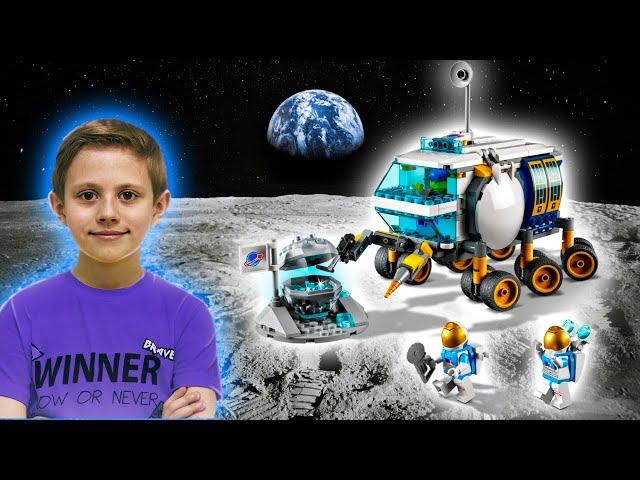 ЛЕГО ЛУНОХОД и добыча ресурсов на Луне | LEGO 60348 Lunar Roving Vehicle