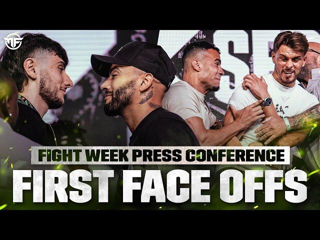 PRESS CONFERENCE MADNESS | All face offs from a wild day in Dublin