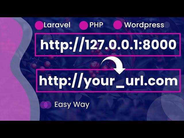 How to change localhost to custom domain name | 2024