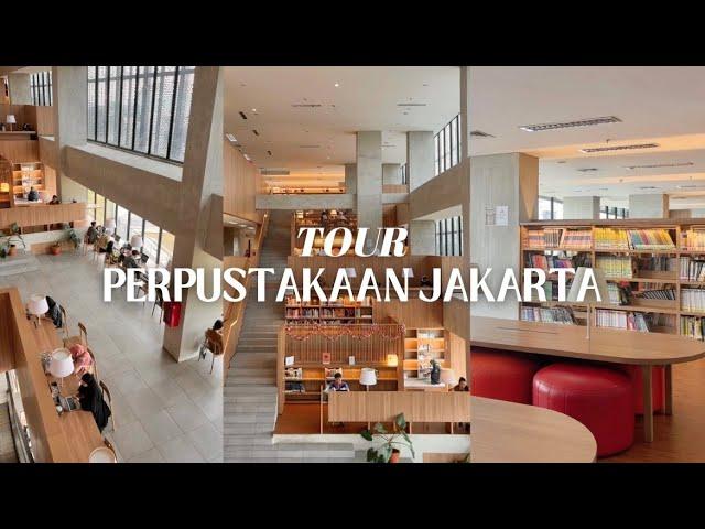 Tour Perpustakaan Jakarta - The Most Beautiful Library I’ve ever visited