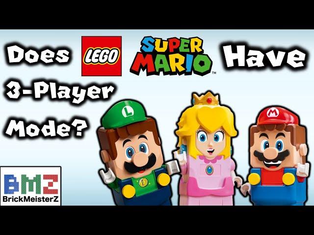 Does LEGO Super Mario Have 3 Player Mode? #shorts