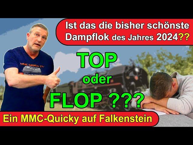 Top oder Flop?? Die neue Dampflok von Märklin im Test auf Falkenstein