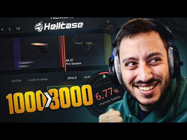 MON OPENING HELLCASE LE PLUS DINGUE ! (1000€ ► 3000€)