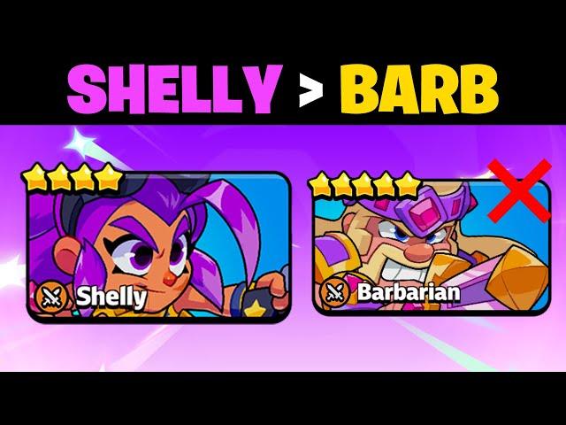 Replacing ULTIMATE BARB With SHELLY = OP!