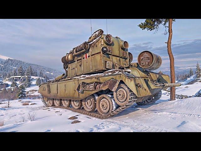 FV4005 Stage II - 183 mm Hunter on the Arctic Region Map - World of Tanks