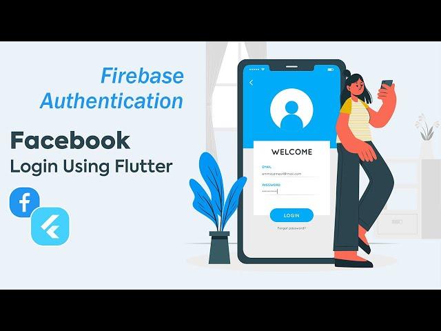 FaceBook LogIn In Flutter | Firebase Authentication | Full Guide