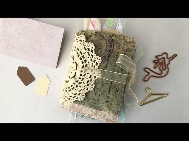 Micro Mini Junk Journal |  Liz The Paper Project | #papercrafts #journalinspiration