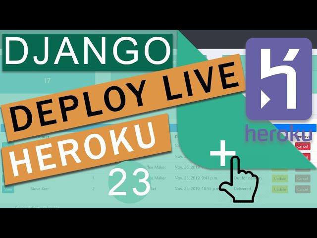 Deploying to Heroku Server  |  Django (3.0) Crash Course Tutorials (pt 23)