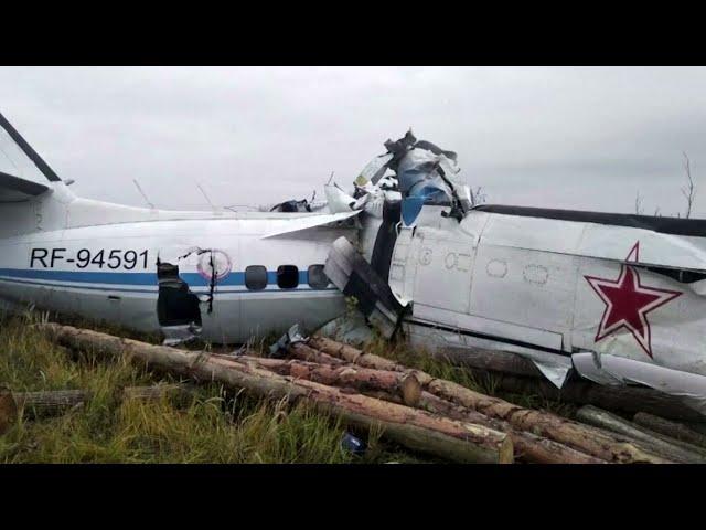 Russian plane crashes in Tatarstan region