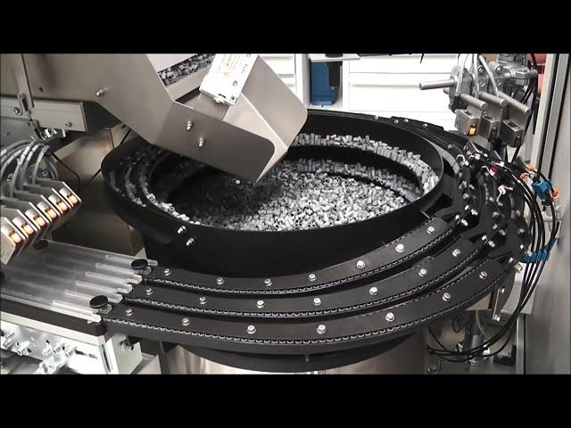 Vibratory Bowl Feeder for Spray Nozzle Tip Caps - RNA Automation Ltd