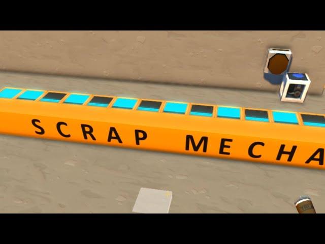 How Make Scrolling Text in Scrap Mechanic (Number Logic)