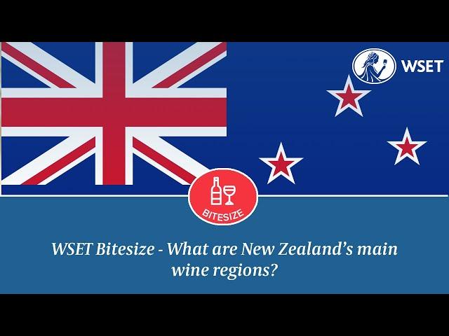 WSET Bitesize - What are New Zealand's main wine regions