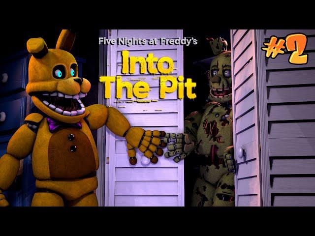 ЖЕЛТЫЙ КРОЛИК ПОХИТИЛ НАС FNAF Into The Pit Прохождение #2