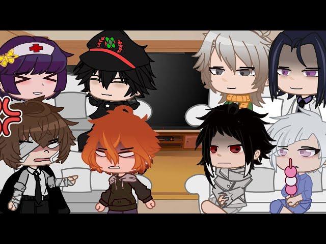 |PAST BSD реакция на будущее| Gacha Club| 3 часть | Nastik Meow