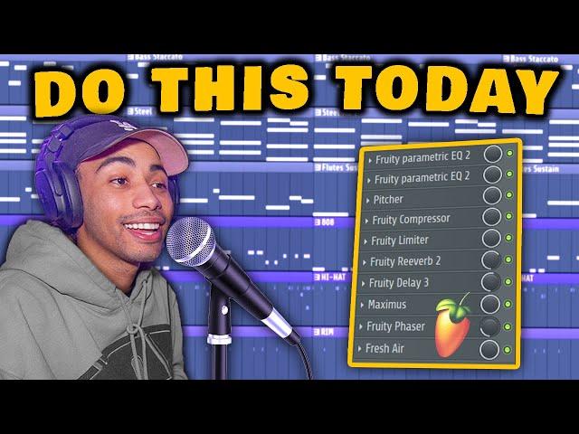 How To Mix Vocals Like A PRO With STOCK PLUGINS ONLY! (FL Studio Tutorial)