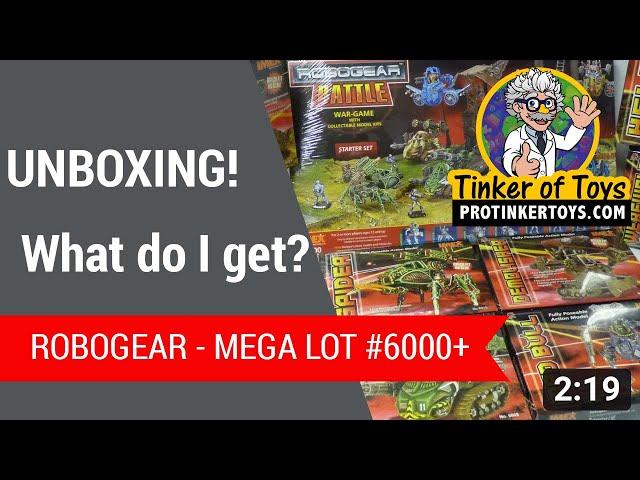 Unboxing - MEGA LOT ALL Robogear