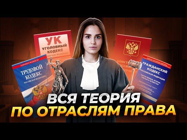 Отрасли права на ЕГЭ по обществознанию | Умскул