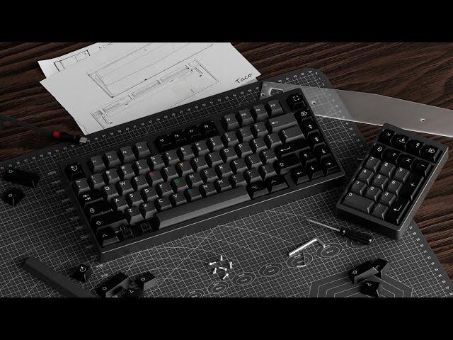 KBDfans Taco 75% Mechanical Keyboard Kit