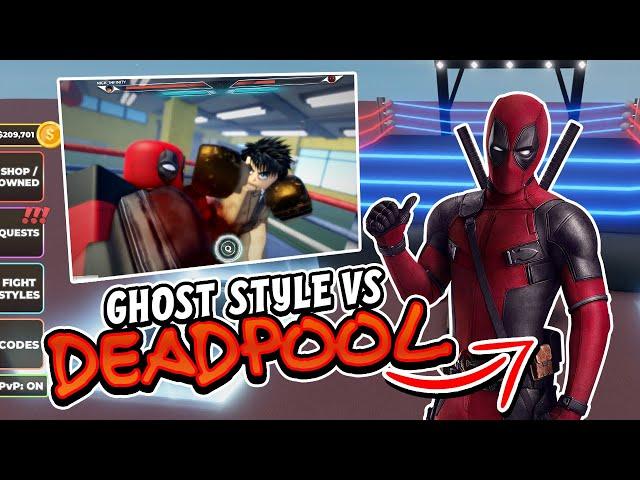 OUTMANEUVERING DEADPOOL WITH GHOST STYLE | UNTITLED BOXING GAME