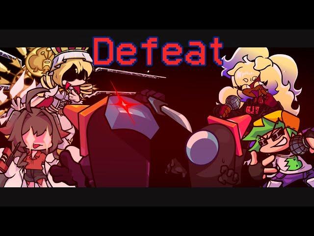 【FNF BETADCIU】Defeat[Tainted Fate] But Every Turn A (My favorite) Different Character Is Used【FNF】