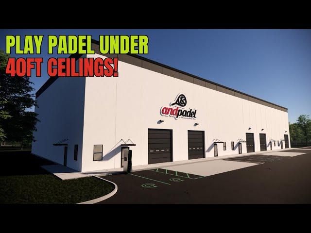 Exploring AndPadel in Oakland, NJ: Indoor Padel Excellence with 40ft Ceilings!