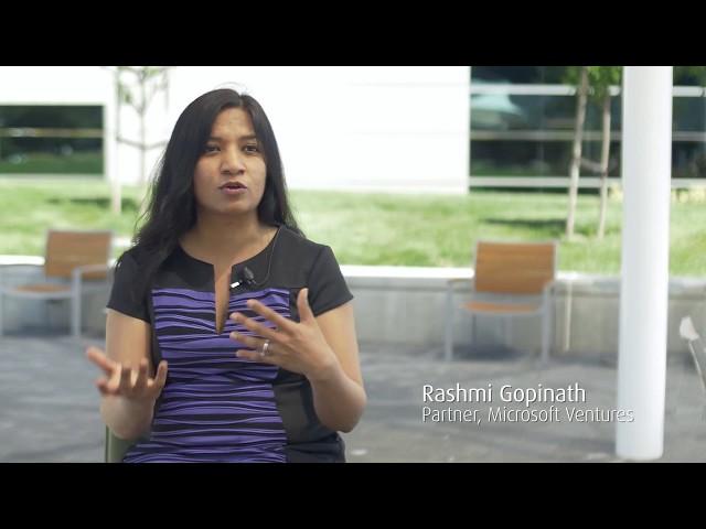 The differences between a corporate VC and an institutional VC - Rashmi Gopinath, Microsoft Ventures