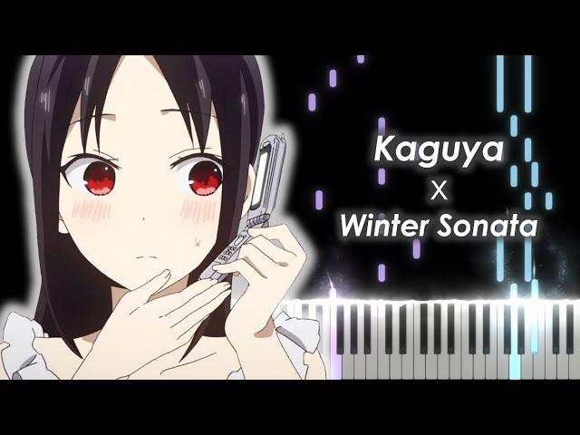 Piano Tutorial - Kaguya-sama OST - Kansetsu Ki... (ft. "Winter Sonata")