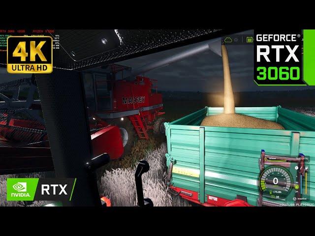 Farming Simulator 25 | RTX 3060 12GB - 32GB RAM ( 4K Maximum Settings RTX OFF / DLSS ON )