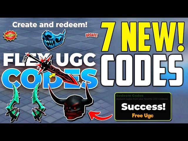 ️AllNew!️ FLEX UGC CODES IN 2024 - ROBLOX FLEX UGC CODES 2024 - FLEX UGC CODES - FREE UGC