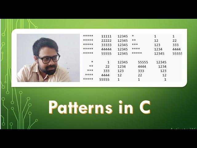 Pattern Programs in C | Star, Number Patterns Explained