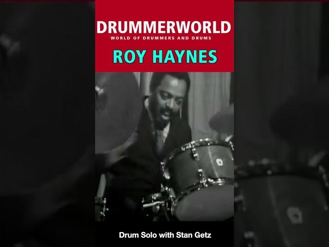 Roy Haynes: The Big Drum Solo - 1966 - #royhaynes #stangetz #drumsolo #drummerworld