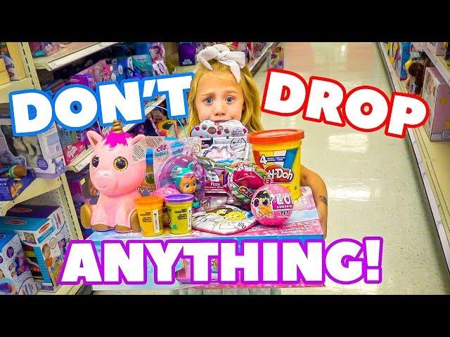 Anything 6 Year Old Everleigh Can Carry, We'll Pay For!!! - Challenge