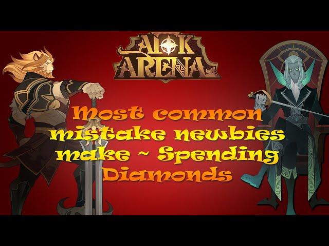 AFK Arena Tips | Most common mistake newbies make ~ Spending Diamonds