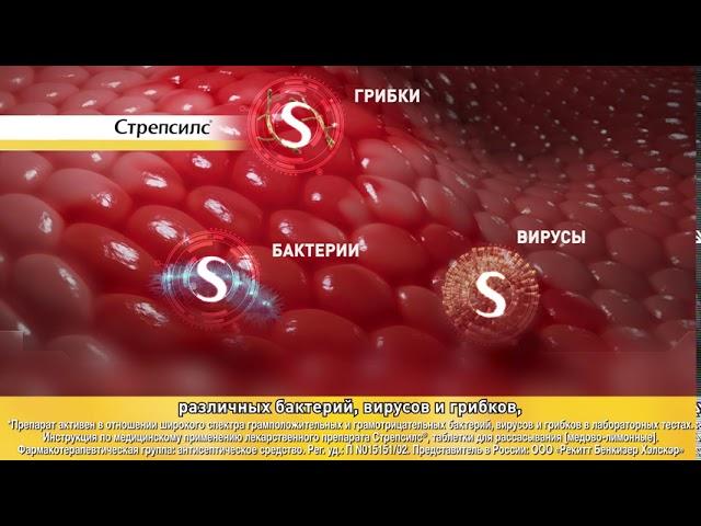 Стрепсилс® с Медом и Лимоном, с Ментолом и Эвкалиптом – от боли в горле!